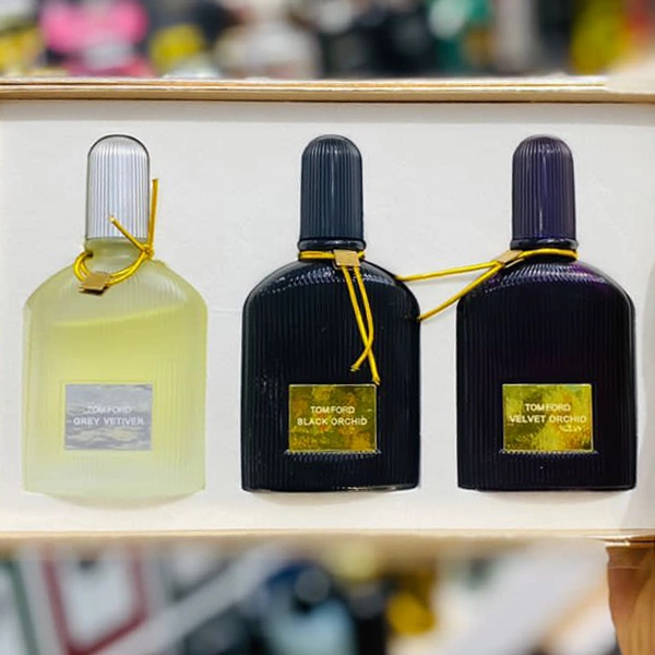 گیفت ست (ست هدیه) عطر ادکلن 3 عددی تام فورد زنانه 30 میل | Gift Set TOM FORD cologne women's perfume 30ml